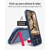 image:imageZAGG Sedona Snap Case with Kickstand for iPhone 17 Pro  Pitch Black Drop Protection 13ft4m MultiLayer Protection with Camera Button MagSafe Phone Case with ImpactAbsorbing BumpersBlue Royal Ember