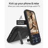 image:imageZAGG Sedona Snap Case with Kickstand for iPhone 17 Pro  Pitch Black Drop Protection 13ft4m MultiLayer Protection with Camera Button MagSafe Phone Case with ImpactAbsorbing BumpersPitch Black