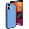image:imageZAGG Sedona Snap Case with Kickstand for iPhone 17 Pro  Pitch Black Drop Protection 13ft4m MultiLayer Protection with Camera Button MagSafe Phone Case with ImpactAbsorbing BumpersBlue Royal Ember