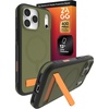 image:imageZAGG Sedona Snap Case with Kickstand for iPhone 17 Pro  Pitch Black Drop Protection 13ft4m MultiLayer Protection with Camera Button MagSafe Phone Case with ImpactAbsorbing BumpersGreen Sea Kelp
