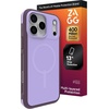 image:imageZAGG Sedona Snap Case with Kickstand for iPhone 17 Pro  Pitch Black Drop Protection 13ft4m MultiLayer Protection with Camera Button MagSafe Phone Case with ImpactAbsorbing BumpersPurple Dusty Grape