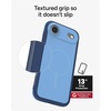 image:imageZAGG Sedona Snap Case with Kickstand for iPhone 17 Pro  Pitch Black Drop Protection 13ft4m MultiLayer Protection with Camera Button MagSafe Phone Case with ImpactAbsorbing BumpersBlue Royal Ember