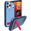 image:imageZAGG Sedona Snap Case with Kickstand for iPhone 17 Pro  Pitch Black Drop Protection 13ft4m MultiLayer Protection with Camera Button MagSafe Phone Case with ImpactAbsorbing BumpersBlue Royal Ember