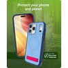 image:imageZAGG Sedona Snap Case with Kickstand for iPhone 17 Pro  Pitch Black Drop Protection 13ft4m MultiLayer Protection with Camera Button MagSafe Phone Case with ImpactAbsorbing BumpersBlue Royal Ember