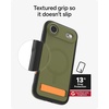 image:imageZAGG Sedona Snap Case with Kickstand for iPhone 17 Pro  Pitch Black Drop Protection 13ft4m MultiLayer Protection with Camera Button MagSafe Phone Case with ImpactAbsorbing BumpersGreen Sea Kelp