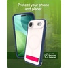 image:imageZAGG Sedona Snap Case with Kickstand for iPhone 17 Pro  Pitch Black Drop Protection 13ft4m MultiLayer Protection with Camera Button MagSafe Phone Case with ImpactAbsorbing BumpersRed  Light Cream   Blue