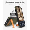 image:imageZAGG Sedona Snap Case with Kickstand for iPhone 17 Pro  Pitch Black Drop Protection 13ft4m MultiLayer Protection with Camera Button MagSafe Phone Case with ImpactAbsorbing BumpersGreen Sea Kelp