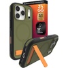 image:imageZAGG Sedona Snap Case with Kickstand for iPhone 17 Pro  Pitch Black Drop Protection 13ft4m MultiLayer Protection with Camera Button MagSafe Phone Case with ImpactAbsorbing BumpersGreen Sea Kelp
