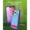 image:imageZAGG Sedona Snap Case with Kickstand for iPhone 17 Pro  Pitch Black Drop Protection 13ft4m MultiLayer Protection with Camera Button MagSafe Phone Case with ImpactAbsorbing BumpersBlue Royal Ember