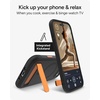 image:imageZAGG Sedona Snap Case with Kickstand for iPhone 17 Pro  Pitch Black Drop Protection 13ft4m MultiLayer Protection with Camera Button MagSafe Phone Case with ImpactAbsorbing BumpersFlood Black