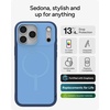 image:imageZAGG Sedona Snap Case with Kickstand for iPhone 17 Pro  Pitch Black Drop Protection 13ft4m MultiLayer Protection with Camera Button MagSafe Phone Case with ImpactAbsorbing BumpersBlue Royal Ember