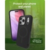 image:imageZAGG Sedona Snap Case with Kickstand for iPhone 17 Pro  Pitch Black Drop Protection 13ft4m MultiLayer Protection with Camera Button MagSafe Phone Case with ImpactAbsorbing BumpersFlood Black