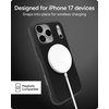 image:imageZAGG Sedona Snap Case with Kickstand for iPhone 17 Pro  Pitch Black Drop Protection 13ft4m MultiLayer Protection with Camera Button MagSafe Phone Case with ImpactAbsorbing BumpersFlood Black