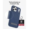 image:imageZAGG Sedona Snap Case with Kickstand for iPhone 17 Pro  Pitch Black Drop Protection 13ft4m MultiLayer Protection with Camera Button MagSafe Phone Case with ImpactAbsorbing BumpersNavy Blue