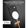 image:imageZAGG Sedona Snap Case with Kickstand for iPhone 17 Pro  Pitch Black Drop Protection 13ft4m MultiLayer Protection with Camera Button MagSafe Phone Case with ImpactAbsorbing BumpersFlood Black