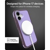 image:imageZAGG Sedona Snap Case with Kickstand for iPhone 17 Pro  Pitch Black Drop Protection 13ft4m MultiLayer Protection with Camera Button MagSafe Phone Case with ImpactAbsorbing BumpersPurple Dusty Grape