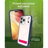 image:imageZAGG Sedona Snap Case with Kickstand for iPhone 17 Pro  Pitch Black Drop Protection 13ft4m MultiLayer Protection with Camera Button MagSafe Phone Case with ImpactAbsorbing BumpersRed  Light Cream   Blue