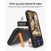 image:imageZAGG Sedona Snap Case with Kickstand for iPhone 17 Pro  Pitch Black Drop Protection 13ft4m MultiLayer Protection with Camera Button MagSafe Phone Case with ImpactAbsorbing BumpersFlood Black