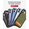 image:imageZAGG Sedona Snap Case with Kickstand for iPhone 17 Pro  Pitch Black Drop Protection 13ft4m MultiLayer Protection with Camera Button MagSafe Phone Case with ImpactAbsorbing BumpersBlue Royal Ember
