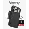 image:imageZAGG Sedona Snap Case with Kickstand for iPhone 17 Pro  Pitch Black Drop Protection 13ft4m MultiLayer Protection with Camera Button MagSafe Phone Case with ImpactAbsorbing BumpersPitch Black