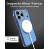 image:imageZAGG Sedona Snap Case with Kickstand for iPhone 17 Pro  Pitch Black Drop Protection 13ft4m MultiLayer Protection with Camera Button MagSafe Phone Case with ImpactAbsorbing BumpersBlue Royal Ember