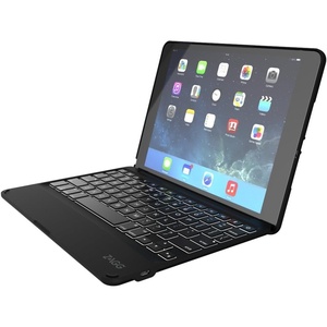 image:imageZAGG ID6ZFKBB0 Folio Case Hinged with Backlit Bluetooth Keyboard for iPad Air 2  Black