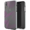 image:imageGear4 Victoria D30 Case for iPhone XR  Fabric PurpleClearVictoria Purple Swirl