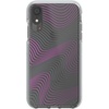 image:imageGear4 Victoria D30 Case for iPhone XR  Fabric PurpleClearVictoria Purple Swirl