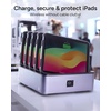 image:imageZAGG ChargeStation Pro for iPad 10th Gen iPad A16  Lockable Wireless Charging Station with 5 Rugged Cases  Charges 5 iPads  for Schools Hospitals Business amp Enterprise