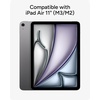 image:imageZAGG Glass Elite Screen Protector for iPad 11inch A16 amp iPad 109inch 10th Gen  5X Stronger Tempered Glass SmudgeFree Easy Installation EcoFriendly with Recycled GlassiPad Air 11inch M5 M4 M3 M2