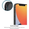 image:imageZAGG InvisibleShield Glass Privacy Screen Protector for iPhone 12 Mini  3X Impact and Scratch Protection Strongest Tempered Glass SmudgeFree Smooth Silky Feel Twoway Side View