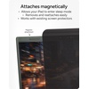 image:imageZAGG Privacy Filter for iPad 11 A16 109 Gen 10  Removable Magnetic 4Way Privacy Screen Filter AntiGlare Matte Finish Fingerprint Resistant Reusable Design amp Protective SleeveiPad 13 Air M4M3M2