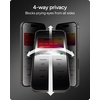 image:imageZAGG Privacy XTR Screen Protector for iPhone 17 Pro Max  4Way Privacy FullScreen Filter 5X Stronger FingerprintResistant Tempered Glass Smooth Feel Easy TwoStep InstallationiPhone 17e 16e 14 13 13 Pro