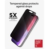 image:imageZAGG Privacy XTR Screen Protector for iPhone 17 Pro Max  4Way Privacy FullScreen Filter 5X Stronger FingerprintResistant Tempered Glass Smooth Feel Easy TwoStep InstallationiPhone 17 Pro
