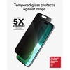 image:imageZAGG Privacy XTR Screen Protector for iPhone 17 Pro Max  4Way Privacy FullScreen Filter 5X Stronger FingerprintResistant Tempered Glass Smooth Feel Easy TwoStep InstallationiPhone Air