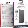 image:imageZAGG InvisibleShield Glass Privacy Screen Protector for iPhone 12 Mini  3X Impact and Scratch Protection Strongest Tempered Glass SmudgeFree Smooth Silky Feel Twoway Side View