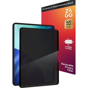 image:imageZAGG Privacy Filter for iPad 11 A16 109 Gen 10  Removable Magnetic 4Way Privacy Screen Filter AntiGlare Matte Finish Fingerprint Resistant Reusable Design amp Protective SleeveiPad 11 A16 109 Gen 10