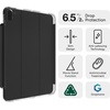 image:imageZAGG Crystal Palace Folio iPad Air 11 M5 M4 M3 M2 Verde Case  UltraSlim DropProof up to 65ft Crystal Clear with ScratchResistant Surface Integrated NonMagnetic Foldable StandiPad Air 11inch M5 M4 M3 M2