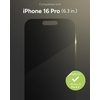 image:imageZAGG Glass Elite Privacy 360 Screen Protector for iPhone 16 Pro Max  4Way Privacy UltraStrong Tempered Glass 5X Stronger SmudgeResistant Easy Install Recycled ContentiPhone 16 Pro