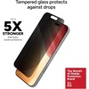 image:imageZAGG Glass Elite Screen Protector for iPhone 17e iPhone 1416e1313 Pro  5X Stronger Tempered Glass Scratch amp SmudgeResistant VisionGuard BlueLight Protection InvisibleShield Easy to Install