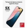 image:imageZAGG InvisibleShield Glass Elite Screen Protector for iPhone 17 Pro Max  16 Pro Max  5X Stronger Impact and Shatter Protection Maximum Scratch Resistance AntiFingerprint Technology Easy to InstalliPhone 17 17 Pro16 Pro