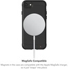 image:imageGear4 ZAGG Havana Case for iPhone SE 2022SE 2nd Gen amp iPhone 876  Advanced Impact Protection Integrated D3O Technology  Reinforced Top Bottom Corners Black 702009625Black