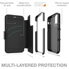 image:imageGear4 ZAGG Oxford Eco Folio Compatible with iPhone 11 Pro Case RecycledPlastic Phone Cover Advanced Impact Protection with Integrated D3O Technology Booklet Case  BlackBlack