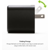 image:imageMophie GaN 60W USB C Charger Block with USB A Port  Fast Wall Charger for iPhone iPad Google Pixel Samsung Galaxy MacBook Pro Laptops and More  Compact Foldable Prongs EcoFriendly Black30W