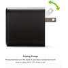 image:imageMophie GaN 60W USB C Charger Block with USB A Port  Fast Wall Charger for iPhone iPad Google Pixel Samsung Galaxy MacBook Pro Laptops and More  Compact Foldable Prongs EcoFriendly Black60W
