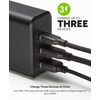 image:imageMophie GaN 60W USB C Charger Block with USB A Port  Fast Wall Charger for iPhone iPad Google Pixel Samsung Galaxy MacBook Pro Laptops and More  Compact Foldable Prongs EcoFriendly Black100W