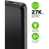 image:imageMophie Powerstation Laptop Prime2727000mAh Portable Power Bank with 60W USBC PD Fast Charging MultiDevice LED Indicator EcoFriendly TypeA USBC CompatibleBlack