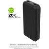 image:imageMophie Powerstation Laptop Prime2727000mAh Portable Power Bank with 60W USBC PD Fast Charging MultiDevice LED Indicator EcoFriendly TypeA USBC CompatibleBest Mom