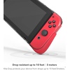image:imageZAGG Gear4 Kita Grip 360 Slim Case amp Screen Protector for Nintendo Switch  Clear Protective Case Grey Grips Kickstand Dock Compatible D3O Protection Tempered Glass Screen ProtectorGrey