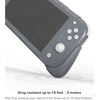 image:imageZAGG Gear4 Kita Grip 360 Slim Case amp Screen Protector for Nintendo Switch  Clear Protective Case Grey Grips Kickstand Dock Compatible D3O Protection Tempered Glass Screen ProtectorRed  Blue